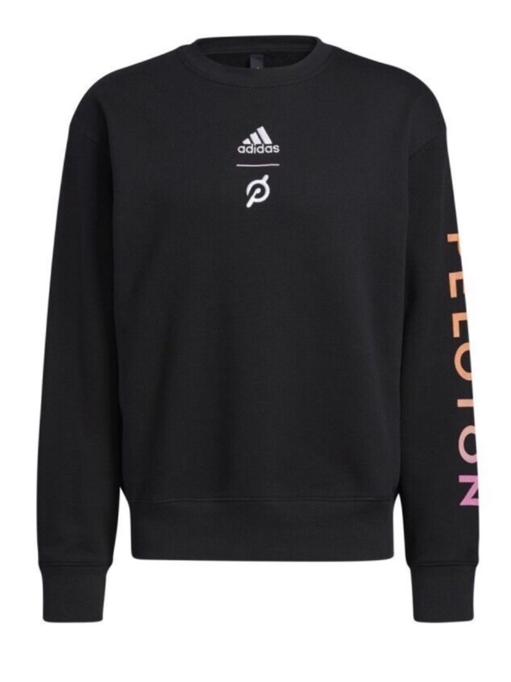 Peloton x Adidas Black Go Retro Crewneck